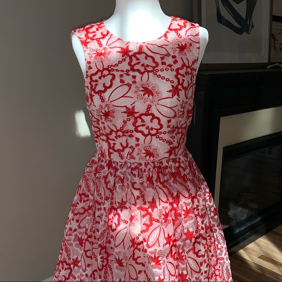 Sweet Red Vintage Inspired Dress by INA - Picture 5 of 9